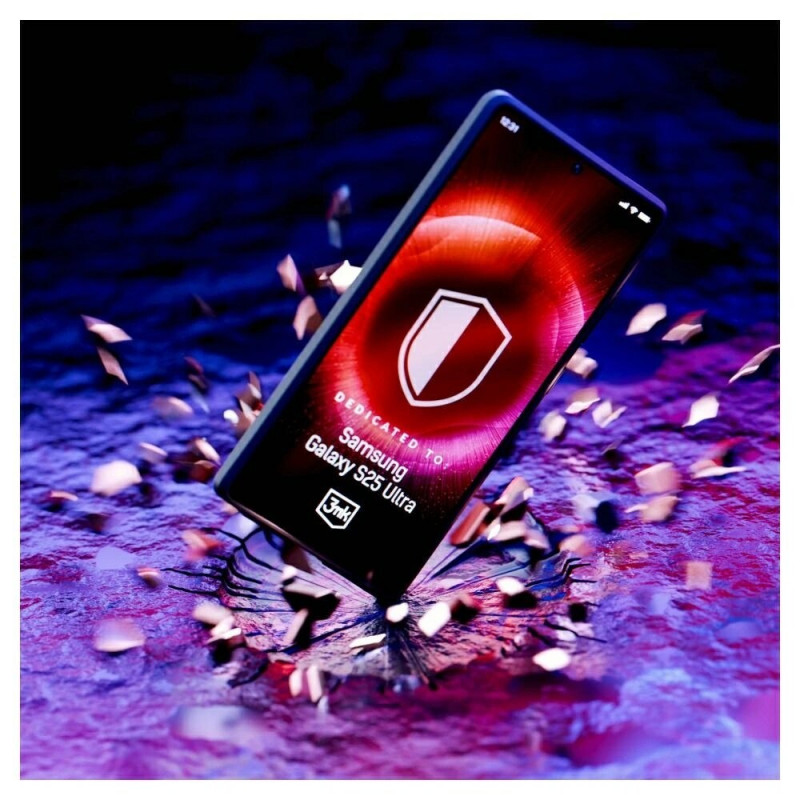 Θήκη 3MK Satin Armor MagCase για Samsung Galaxy S25 Ultra, MagSafe, διαφανής, πολυανθρακικό
