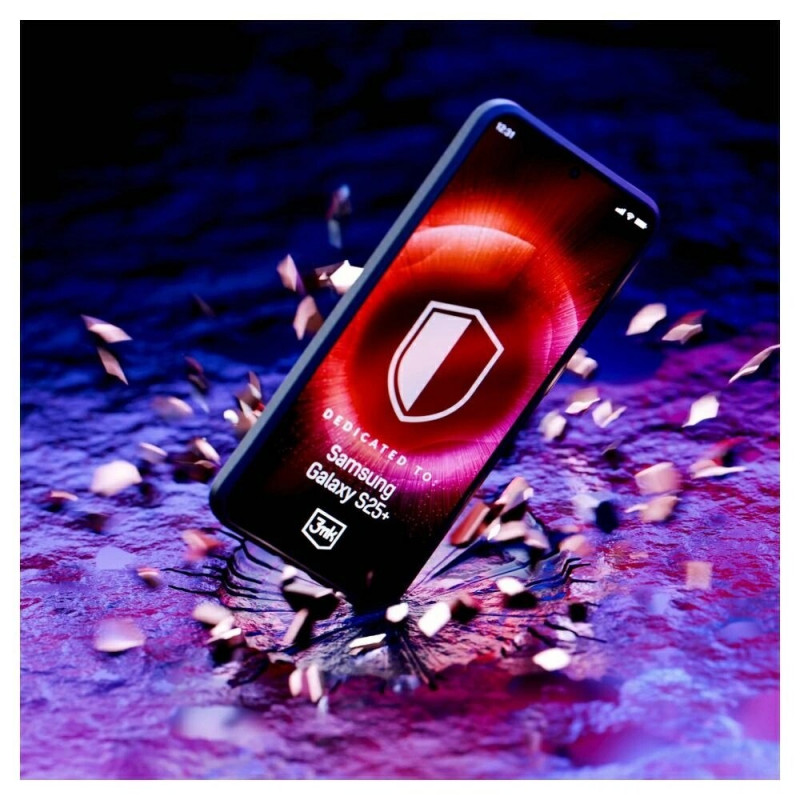 Θήκη 3MK Satin Armor MagCase για Samsung Galaxy S25+, MagSafe, διαφανής, πολυανθρακικό