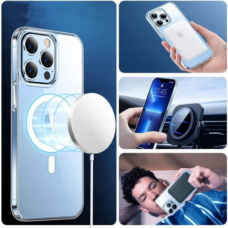 Θήκη Tech-Protect Flexair Hybrid MagSafe για Apple iPhone 12 mini (THP1255CL), Διάφανη