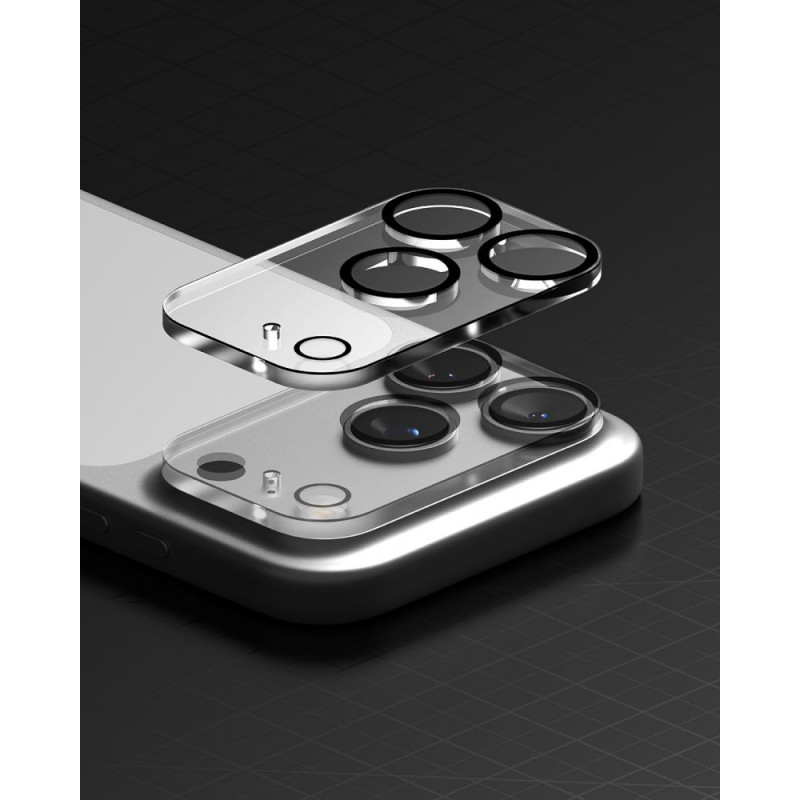 Ringke Camera Full Cover προστατευτικό φακού κάμερας για Apple iPhone 18 Pro, 9H tempered glass, μαύρο (2 τεμ.)