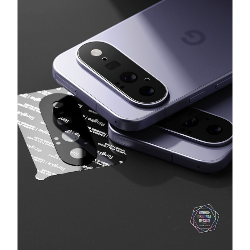 Ringke Camera Full Cover προστατευτικό φακού κάμερας για Google Pixel 11, θωρακισμένο γυαλί 9H, μαύρο (2 τεμ.)
