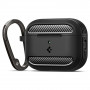Θήκη Spigen Rugged Armor ACS09822 για Apple AirPods Pro 3, μαύρη ματ