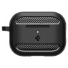 Θήκη Spigen Rugged Armor ACS09822 για Apple AirPods Pro 3, μαύρη ματ