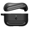 Θήκη Spigen Rugged Armor ACS09822 για Apple AirPods Pro 3, μαύρη ματ