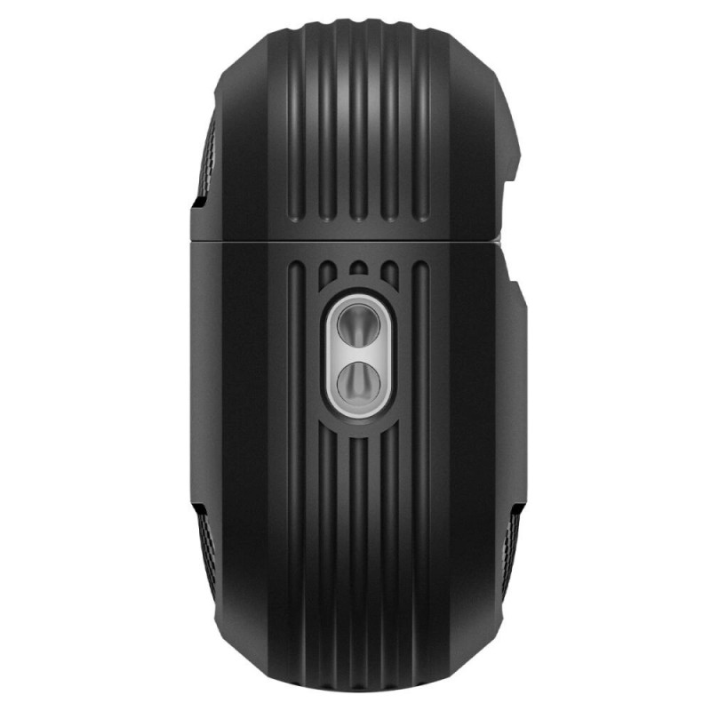 Θήκη Spigen Rugged Armor ACS09822 για Apple AirPods Pro 3, μαύρη ματ
