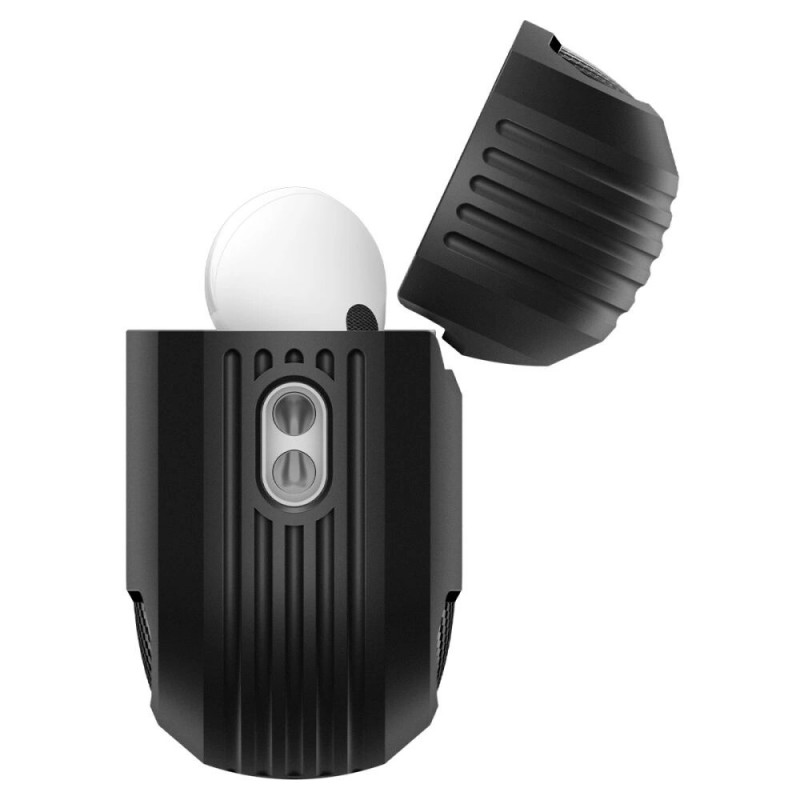 Θήκη Spigen Rugged Armor ACS09822 για Apple AirPods Pro 3, μαύρη ματ