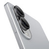 Spigen Optik Pro Glas.tR EZ Fit AGL09413 Προστατευτικό Κάμερας για Samsung Galaxy S25 Edge, Μαύρο (2 τεμ.)