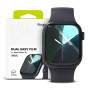 Ringke Dual Easy Μεμβράνη Προστασίας Οθόνης για Apple Watch 10 / 11 46 mm, Διάφανη (3 τεμ.)