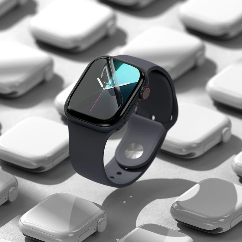 Ringke Dual Easy Μεμβράνη Προστασίας Οθόνης για Apple Watch 10 / 11 46 mm, Διάφανη (3 τεμ.)