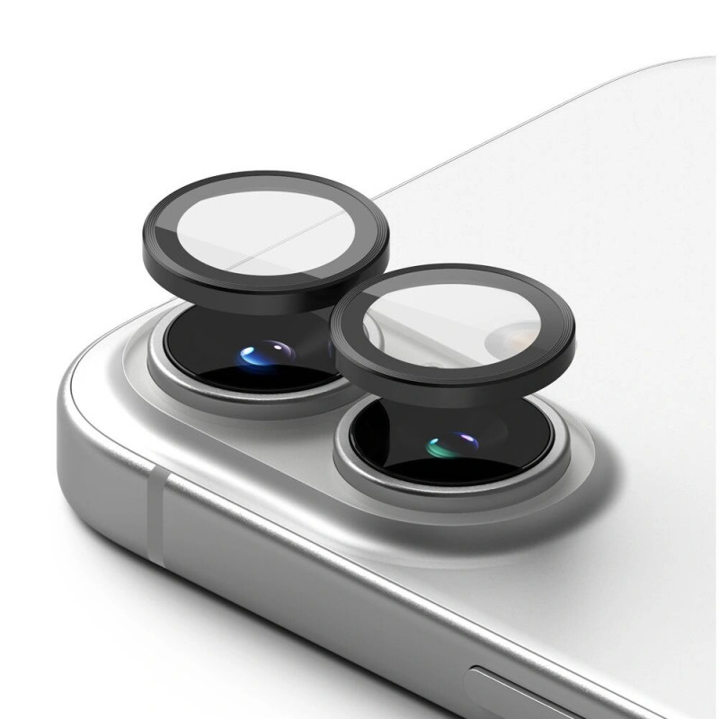 Προστατευτικό Πλαισίου Κάμερας Ringke για Apple iPhone 16 / 16 Plus, Μαύρο (2 τεμ.)