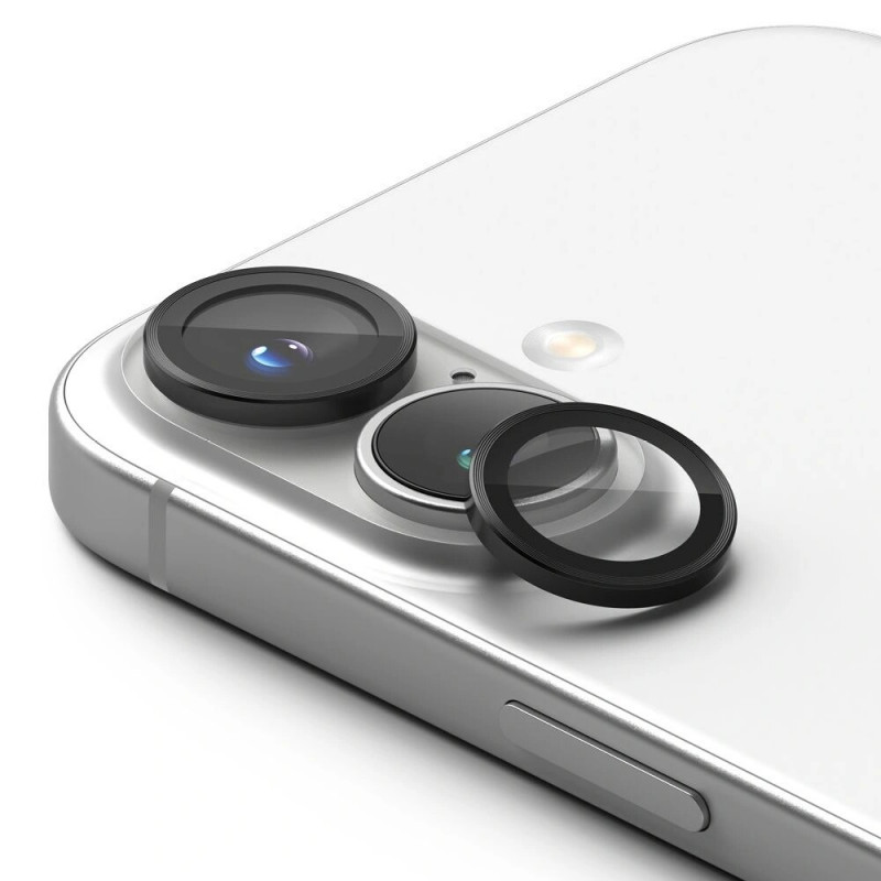 Προστατευτικό Πλαισίου Κάμερας Ringke για Apple iPhone 16 / 16 Plus, Μαύρο (2 τεμ.)