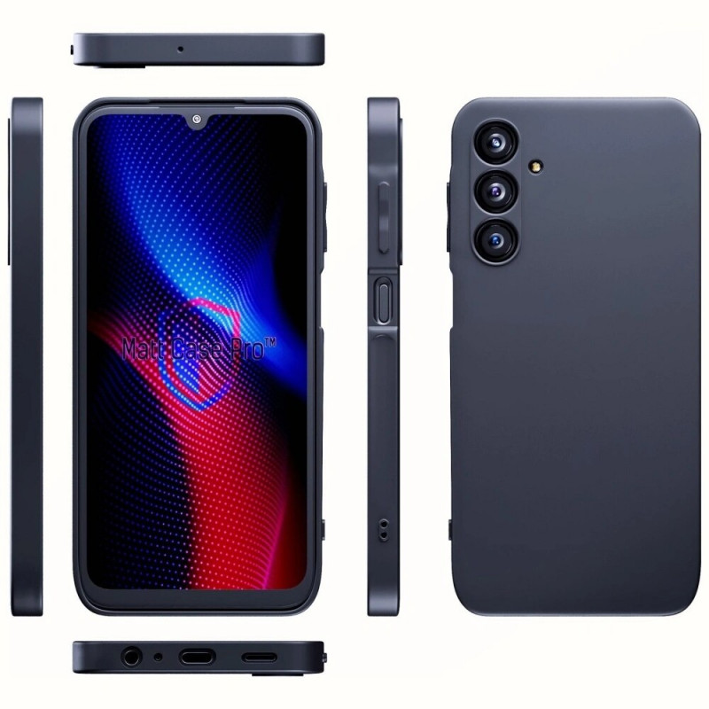 Θήκη 3MK Matt Case Pro για Samsung Galaxy A25 5G, Μαύρη