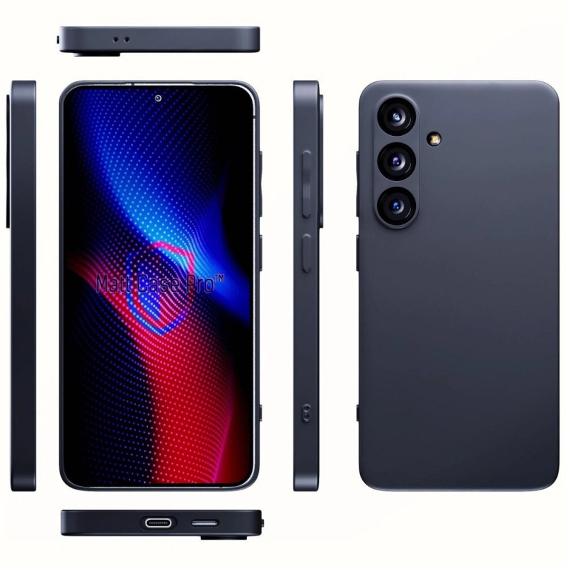 Θήκη 3MK Matt Case Pro για Samsung Galaxy S24 FE, Μαύρη