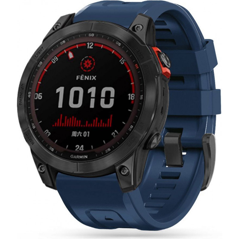 Tech-Protect Iconband THP927NAVBLU Λουράκι για Garmin Fenix 5/6/6 Pro/7, Μπλε Ναυτικό
