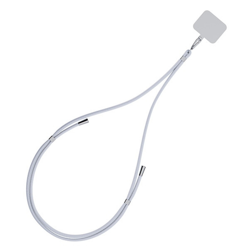 3MK EasyClip κορδόνι για κινητό, γκρι / ασημί