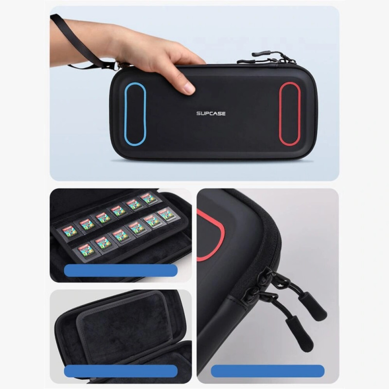 Θήκη μεταφοράς Supcase Carrying Mini για Nintendo Switch 2, μαύρη