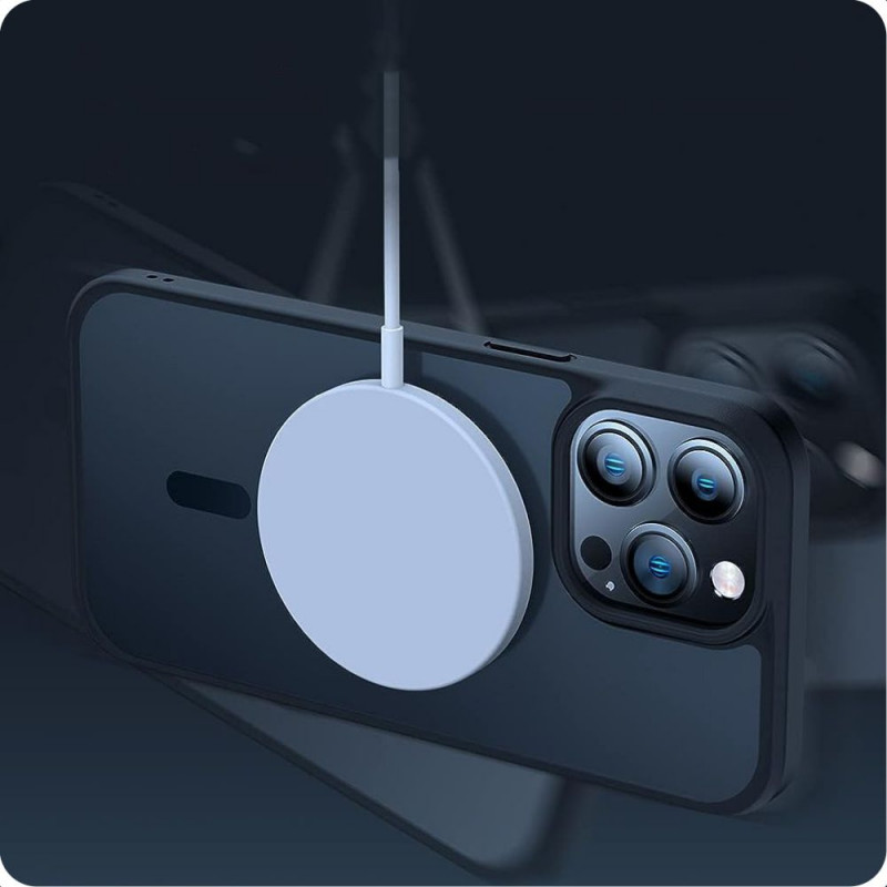 Θήκη Tech-Protect Magmat MagSafe THP2261 για Apple iPhone 15, μαύρη ματ