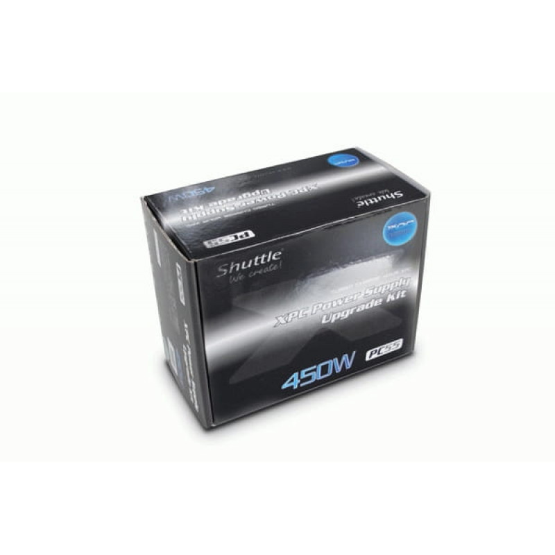 Τροφοδοτικό υπολογιστή Shuttle PC55, 450 W, μη αρθρωτό, γκρι