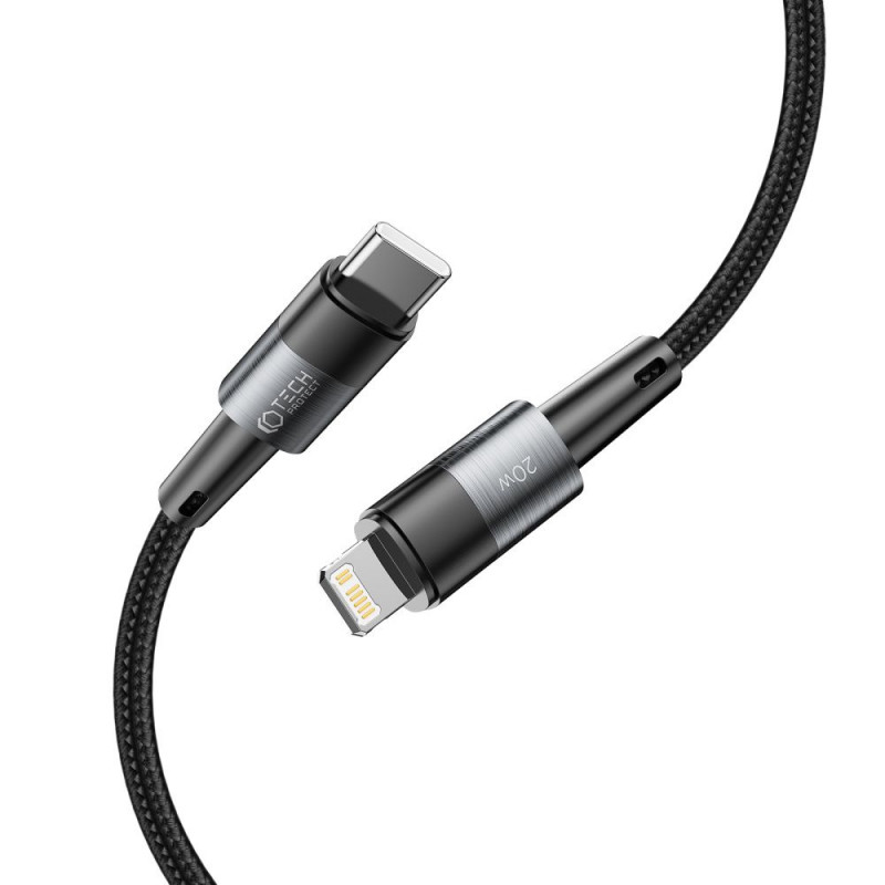 Καλώδιο Tech-Protect UltraBoost USB-C/Lightning PD 20W 3A 200 cm, γκρι