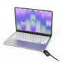 Compulocks Ledge Adapter για MacBook Neo MBALDGN01CL, με συνδυαστικό κλειδαριά καλωδίου (Corner Lock)