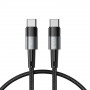 Καλώδιο Tech-Protect UltraBoost USB-C/USB-C PD 60W 3A 25 cm, γκρι