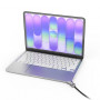 Compulocks Προσαρμογέας Ledge για MacBook Neo MBALDGN01KL, με κλειδαριά καλωδίου με κλειδί (Corner Lock)