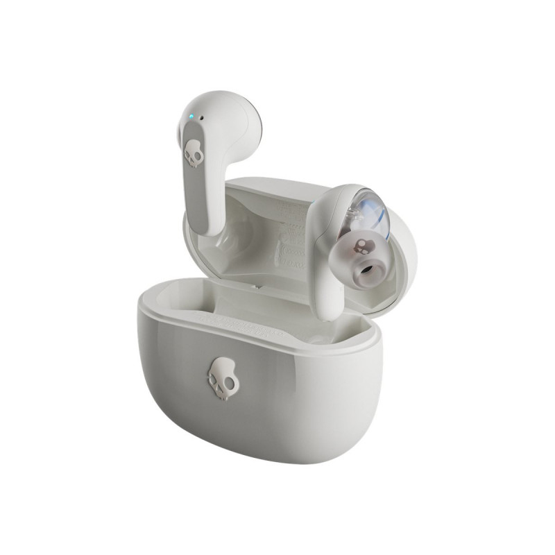 Skullcandy Rail True Wireless In-Ear Ακουστικά S2RLW-Q751, Bone/Orange Glow