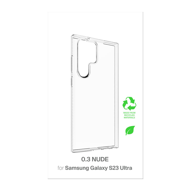Θήκη PURO 0.3 Nude για Samsung Galaxy S23 Ultra, Διάφανη