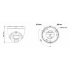 Miton NT-IP134CA-DL κάμερα IP, 4 MP, 2.8 mm