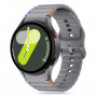 Tech-Protect Σιλικονούχο Λουράκι Sport για Samsung Galaxy Watch 4/5/5 Pro/6/7/FE, Γκρι Crayon