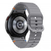 Tech-Protect Σιλικονούχο Λουράκι Sport για Samsung Galaxy Watch 4/5/5 Pro/6/7/FE, Γκρι Crayon