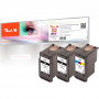 Peach Spar Pack σετ δοχείων μελανιού PI100-317 (συμβατό με Canon PG-545/CL-546)