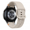 Tech-Protect Σιλικονούχο λουράκι Sport για Samsung Galaxy Watch 4/5/5 Pro/6/7/FE, Starlight