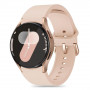 Tech-Protect Λουράκι Σιλικόνης THP2974 για Samsung Galaxy Watch 4/5/5 Pro/6/7/FE, Caffe Latte