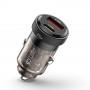 Tech-Protect CC45W φορτιστής αυτοκινήτου 2 θυρών, USB-C PD 45W, USB-A QC 3.0, μαύρος