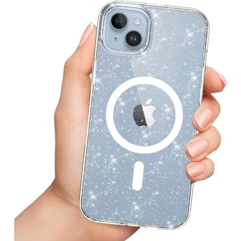Θήκη Tech-Protect Flexair Hybrid MagSafe για Apple iPhone 13 / 14, Glitter