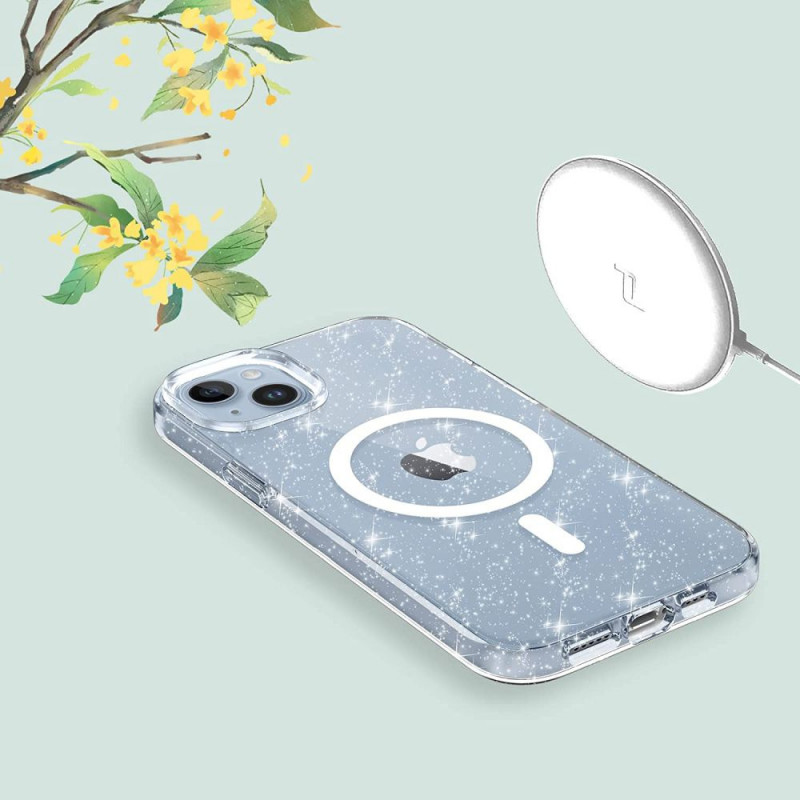Θήκη Tech-Protect Flexair Hybrid MagSafe για Apple iPhone 13 / 14, Glitter