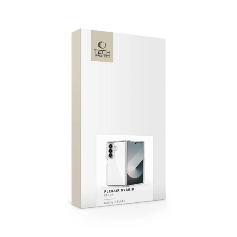 Θήκη Tech-Protect Flexair Hybrid THP4308 για Samsung Galaxy Z Fold 7, Διάφανη