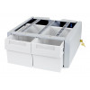 Ergotron StyleView SV43/44 Series Supplemental Double Tall Mounting Component (2-Drawer Module), Γκρι/Λευκό