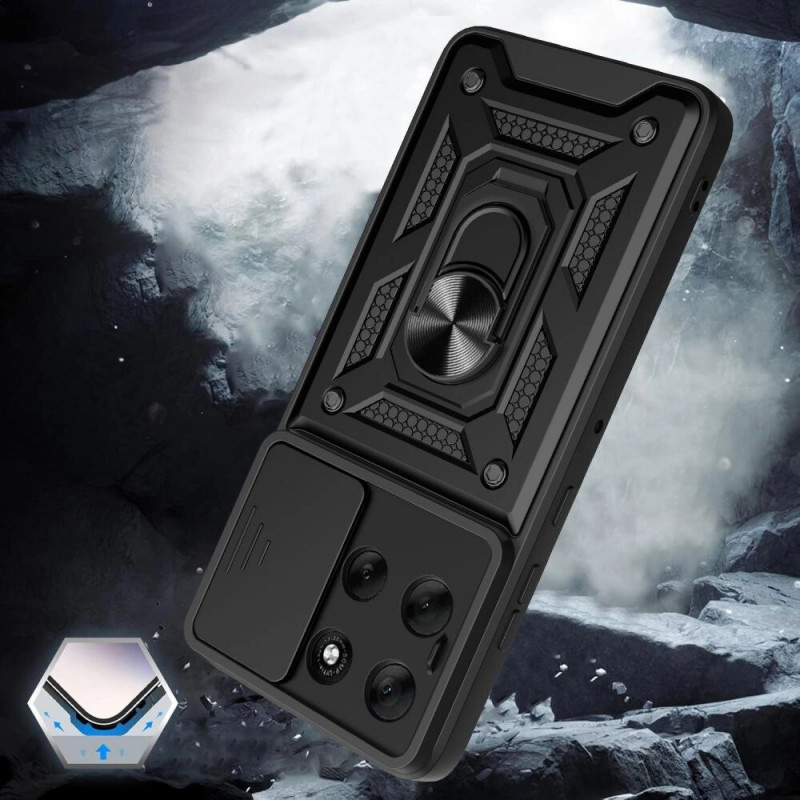 Θήκη Tech-Protect Camshield Pro για Motorola Moto G86 5G / G86 Power 5G, Μαύρη