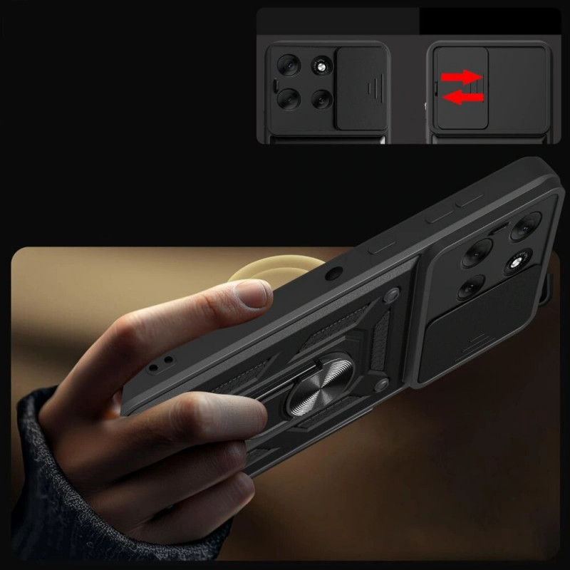 Θήκη Tech-Protect Camshield Pro για Motorola Moto G86 5G / G86 Power 5G, Μαύρη