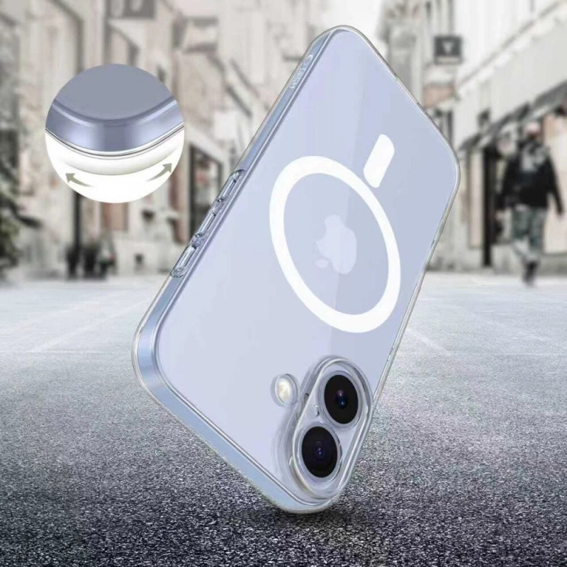 Θήκη Tech-Protect FlexAir MagSafe για Apple iPhone 17, Διάφανη