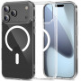 Θήκη Tech-Protect Flexair Hybrid MagSafe για Apple iPhone 17 Pro, Διάφανη