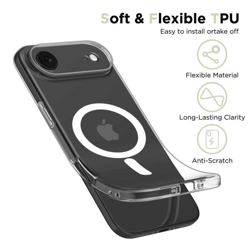 Θήκη Tech-Protect FlexAir MagSafe για Apple iPhone Air, Διάφανη