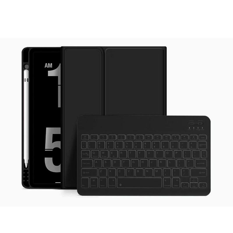 Θήκη με πληκτρολόγιο Tech-Protect SC Pen + Keyboard Apple iPad 10.9 (2022) / iPad 11 (2025), μαύρη