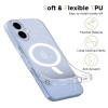 Θήκη Tech-Protect FlexAir MagSafe για Apple iPhone 17, διάφανη με glitter