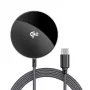 Acefast E24 Qi2 15W Μαγνητικός Ασύρματος Φορτιστής με Καλώδιο USB-C 1.2 m, Μαύρος