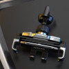 Βάση αυτοκινήτου για smartphone Dudao F11Pro Gravity, μαύρη