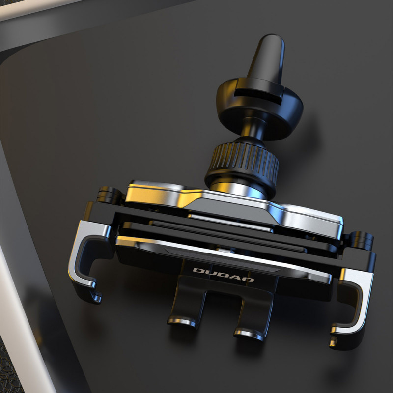 Βάση αυτοκινήτου για smartphone Dudao F11Pro Gravity, μαύρη