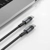 Καλώδιο Tech-Protect Ultraboost USB-C PD, 100W, 5A, 25 cm, γκρι